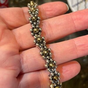 Two Toned Marigold Bracelet